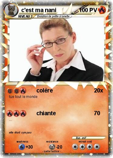 Pokemon c'est ma nani