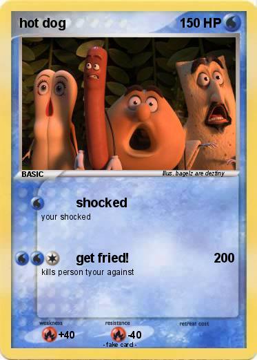 Pokemon hot dog