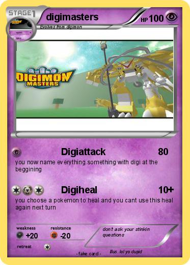 Pokemon digimasters