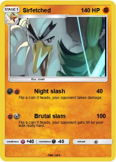 Pokemon Sirfetched