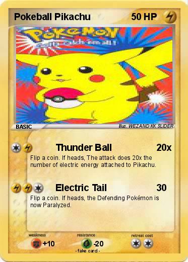 Pokemon Pokeball Pikachu