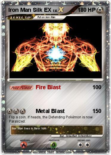 Pokemon Iron Man Silk EX