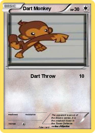 Pokemon Dart Monkey