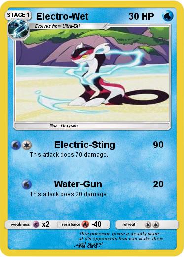 Pokemon Electro-Wet