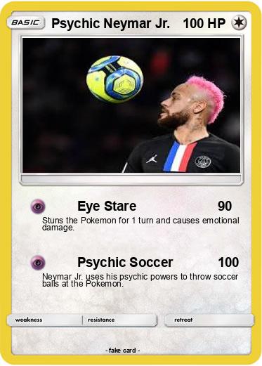 Pokemon Psychic Neymar Jr.