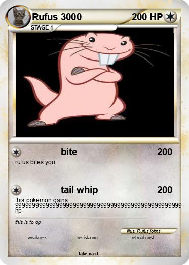 Pokemon Rufus 3000