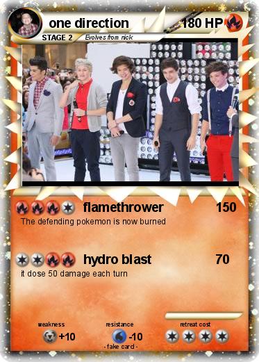 Pokemon one direction