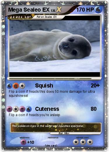 Pokemon Mega Sealeo EX