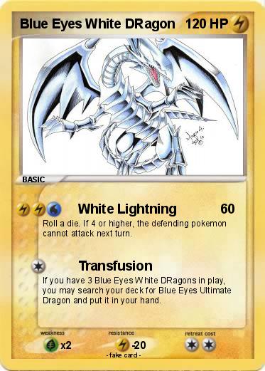 Pokemon Blue Eyes White DRagon