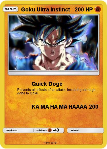 Pokemon Goku Ultra Instinct