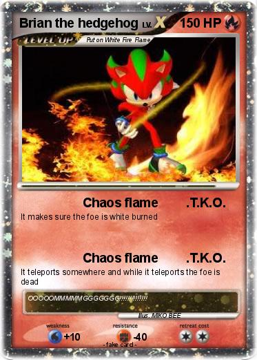 Pokemon Brian the hedgehog