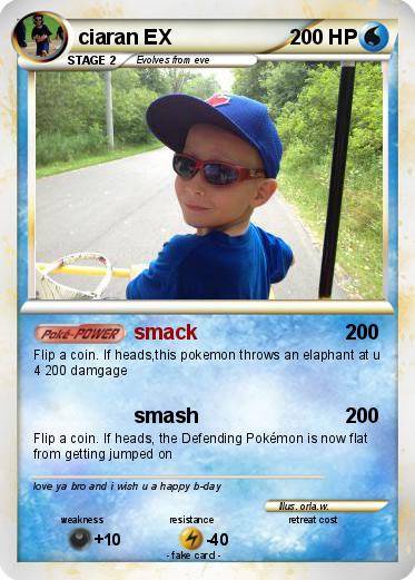 Pokemon ciaran EX