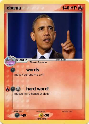 Pokemon obama