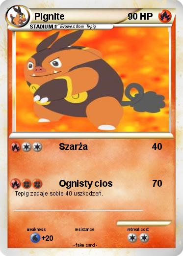 Pokemon Pignite