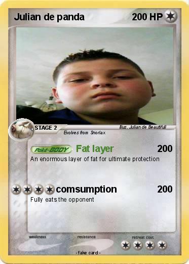 Pokemon Julian de panda