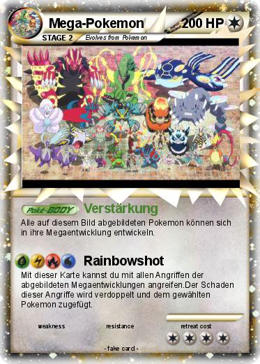 Pokemon Mega-Pokemon