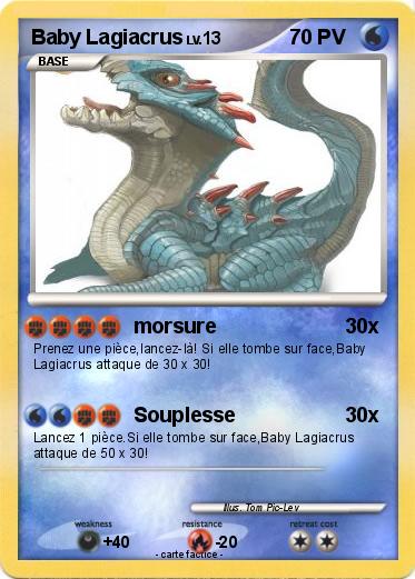 Pokemon Baby Lagiacrus