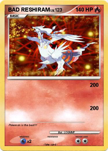Pokemon BAD RESHIRAM