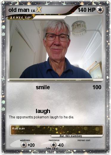 Pokemon old man