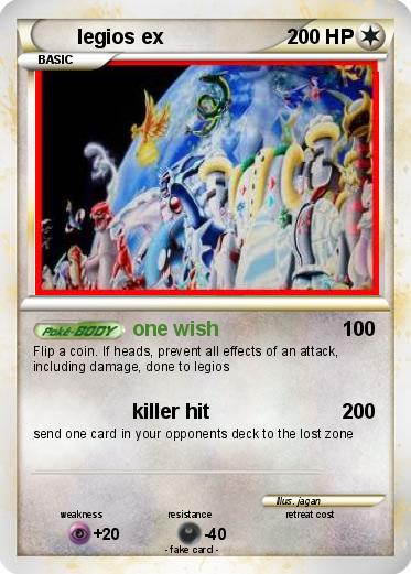 Pokemon legios ex