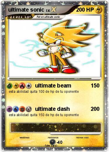 Pokemon ultimate sonic