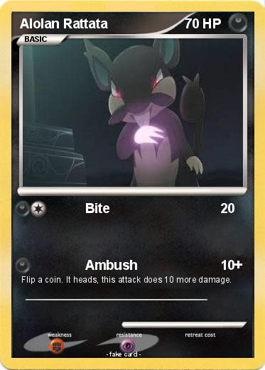 Pokemon Alolan Rattata