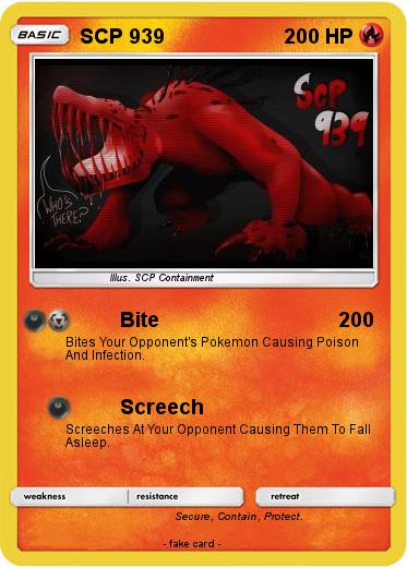 Pokemon SCP 939