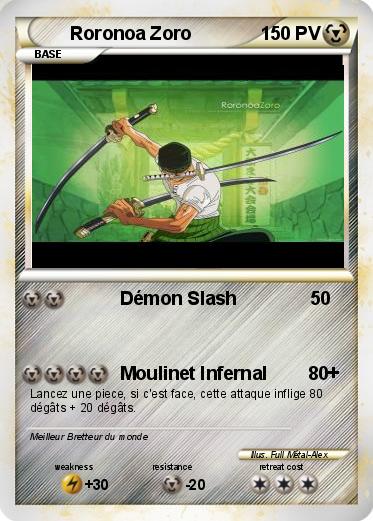 Pokemon Roronoa Zoro