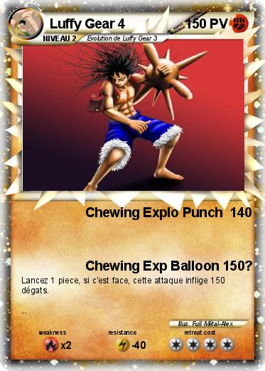 Pokemon Luffy Gear 4