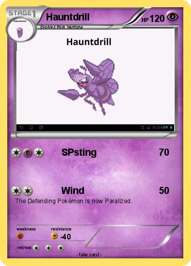 Pokemon Hauntdrill