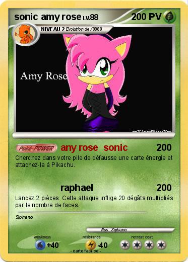 Pokemon sonic amy rose