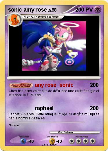 Pokemon sonic amy rose