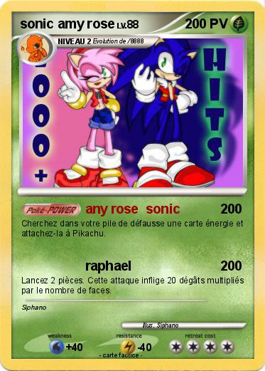 Pokemon sonic amy rose