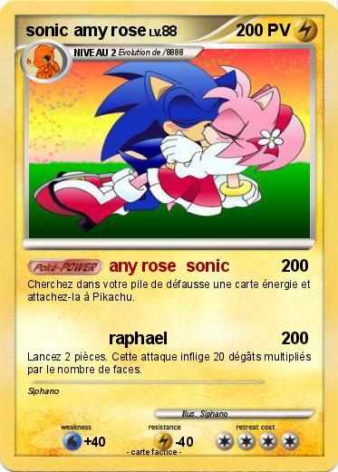 Pokemon sonic amy rose