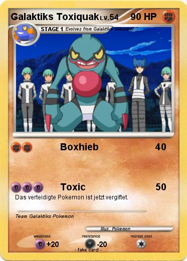 Pokemon Galaktiks Toxiquak