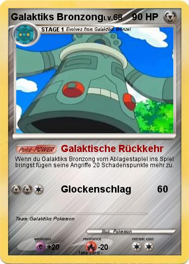 Pokemon Galaktiks Bronzong