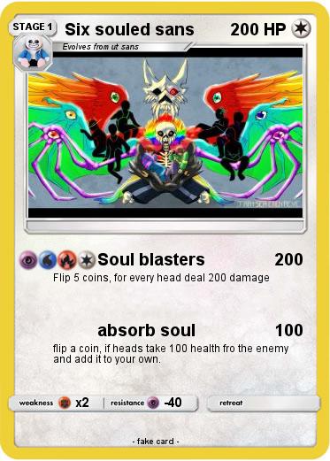 Pokemon Six souled sans