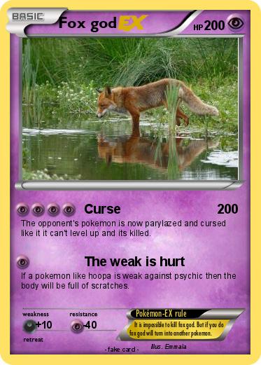 Pokemon Fox god