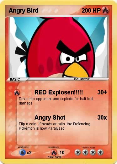 Pokemon Angry Bird