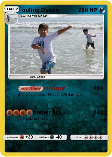 Pokemon oofing Dyson