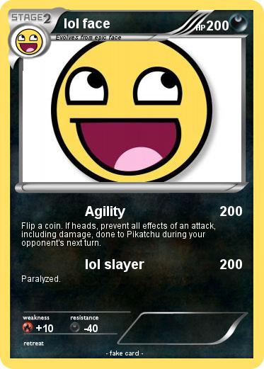 Pokemon lol face