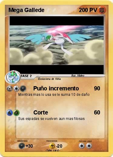 Pokemon Mega Gallede