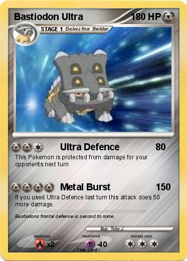 Pokemon Bastiodon Ultra