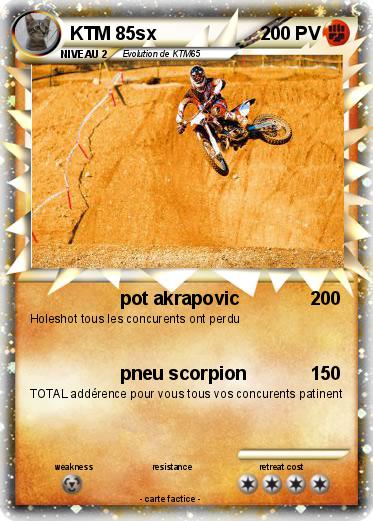 Pokemon KTM 85sx