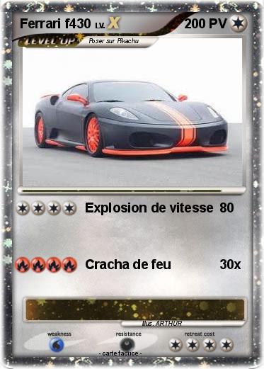 Pokemon Ferrari f430