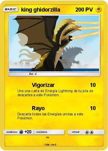 Pokemon king ghidorzilla