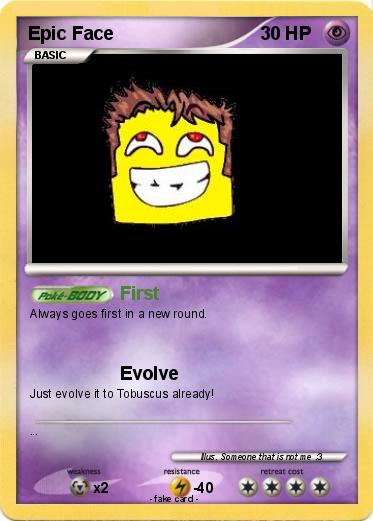 Pokemon Epic Face