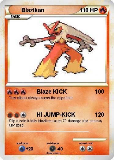 Pokemon Blazikan