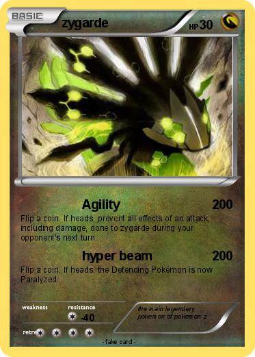 Pokemon zygarde