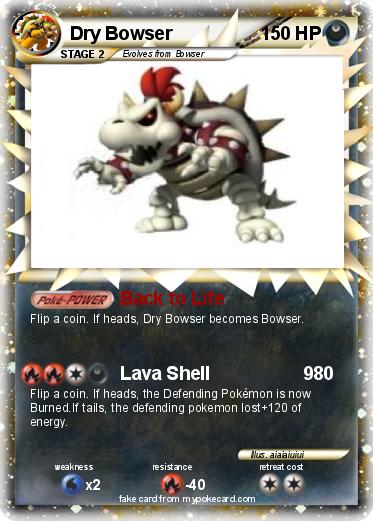 Pokemon Dry Bowser